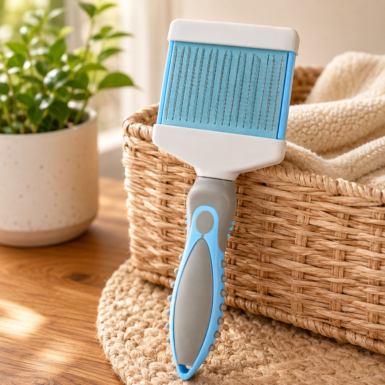Flexible Cat Slicker Brushes
