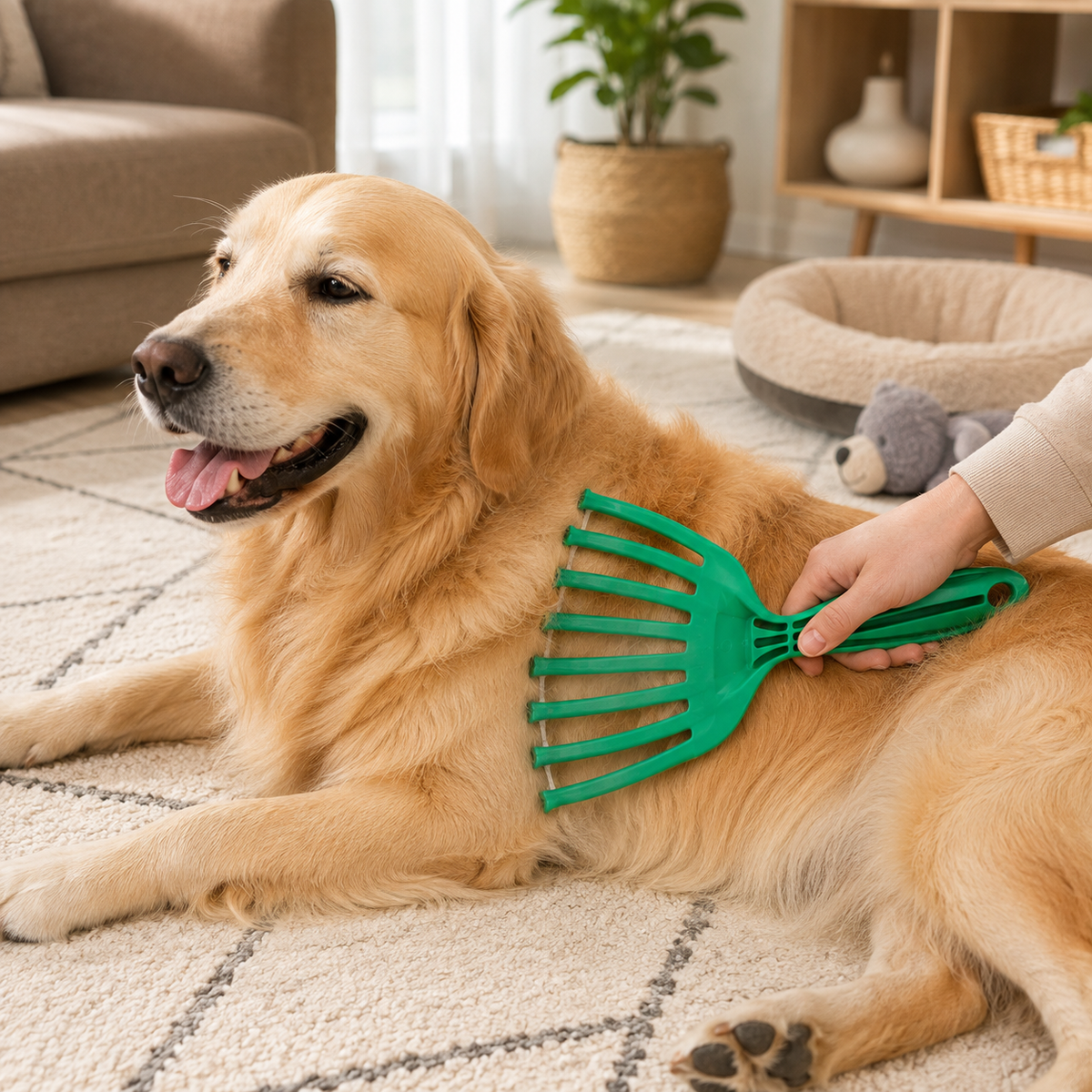 PetKORE Dog Deshedding Grooming Rakes